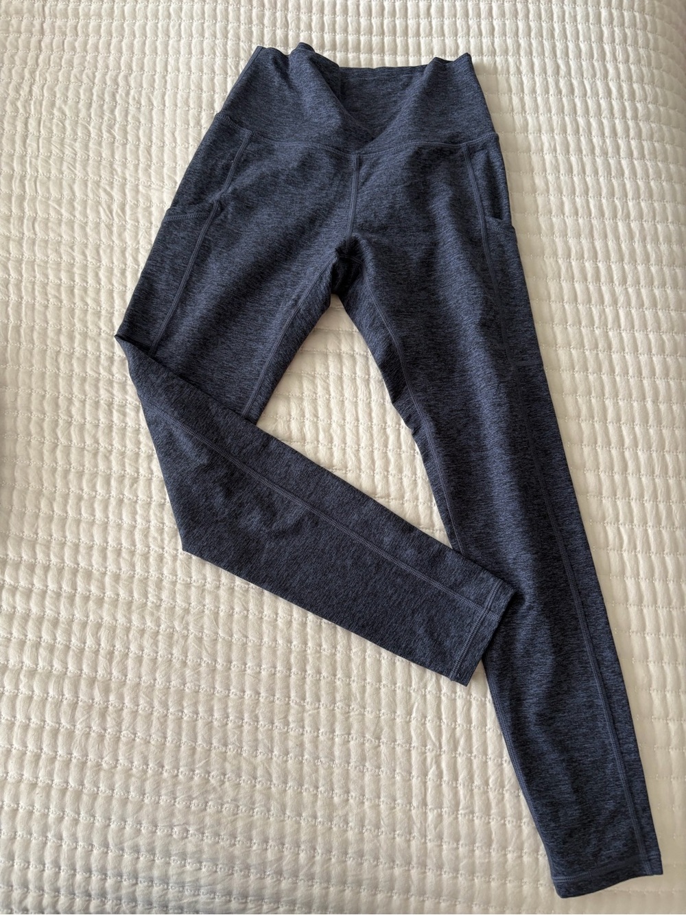 Offline by Aerie Navy Patterned leggings